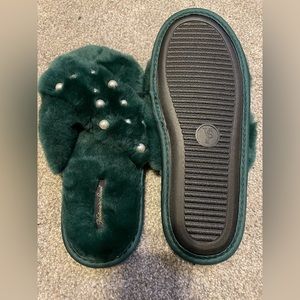 Emerald Green Victoria Secret Slippers